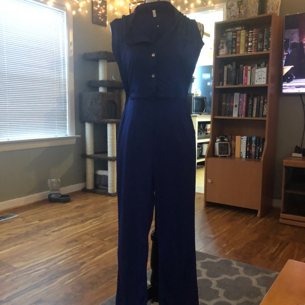 Blue Romper
